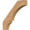 Ekena Millwork 5 1/2"W x 36"D x 36"H Balboa Smooth Knee Brace, Western Red Cedar BRC06X36X36BOA00SWR - alternate 1